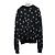 Saint Laurent Black Star Pelzstrick Schwarz - Ansicht 2