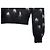 Saint Laurent Black Star Pelzstrick Schwarz - Ansicht 6
