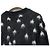 Saint Laurent Black Star Pelzstrick Schwarz - Ansicht 7