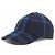Burberry Check Wool Cashmere Baseball Cap Black