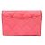 Chanel Kartenetui mit Klappe in Rosa Pink - Ansicht 3