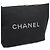 Chanel Pouch in tela nera con logo iniziale Nero - vista 4