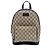 Gucci PVC-Rucksack Braun