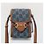 Gucci Borsa crossbody mini GG Denim con morsetto GG Blu - vista 2