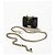 Chanel Mini borsa a cintura New Boy in vitello chevron nero - vista 10