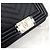 Chanel Mini borsa a cintura New Boy in vitello chevron nero - vista 5