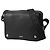 Loewe Bolsa Messenger Medium Pebble em couro de bezerro grão flexível Preto