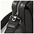 Loewe Bolsa Messenger Medium Pebble em couro de bezerro grão flexível Preto - vista 7