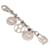 Hermès Silver Amulet Chain Bag Charm and Keyring Olga White  - view 5
