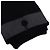 Moncler Sciarpa Unisex in Lana Vergine Nera Nero - vista 3