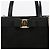 Salvatore Ferragamo Borsa a mano media nera - vista 3