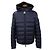 Moncler Najan Hooded Short Down Jacket Blue
