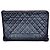 Chanel Clutch Caviar Edición Limitada Large Black Negro