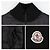 Moncler gesteppter Wollcardigan mit Reißverschluss Schwarz - Ansicht 9