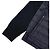 Moncler Tricot Logo Patch Steppjacke aus Wolle im Cardigan-Stil Schwarz - Ansicht 5