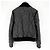 Moncler Gamma Blue Wool Bomber Padded Jacket Black - view 2