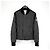 Moncler Gamma Blue Wool Bomber Padded Jacket Black - view 3