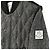 Moncler Gamma Blue Wool Bomber Padded Jacket Black - view 5