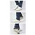 Sneakers in pelle bianca Saint Laurent Multicolore - vista 2