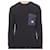 Moncler Logo Strickpullover Schwarz  - Ansicht 1