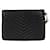 Saint Laurent Gestepptes Monogramm-Etui Schwarz  - Ansicht 4