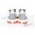 Hermès Addict Strick-Sneaker Gray Braun - Ansicht 6