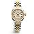 Rolex Datejust Combi Damenuhr Pyramid Ivory Roman Weiß - Ansicht 15
