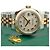 Rolex Datejust Combi Damenuhr Pyramid Ivory Roman Weiß - Ansicht 23