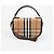 Burberry Borsa a Tracolla Highland Mini Tote Marrone - vista 4