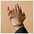 Hermès Bracciale Tournis Tresse da uomo Blu - vista 5