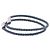 Hermès Bracciale Tournis Tresse da uomo Blu - vista 7