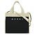 Marni Picca borsa tote/a tracolla in jacquard Bianco