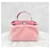 Fendi Peekaboo Pink Shearling Mini Rot  - Ansicht 5