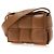 Bottega Veneta Mini Borsa Cassette Intrecciato da donna Marrone - vista 2