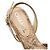 Chanel Sandali wedge Camellia Arancione - vista 7