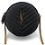 Saint Laurent Borsa Crossbody Monogram Tambourine Nero - vista 3