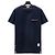 Thom Browne T-Shirt aus mittelschwerem Jersey-Baumwolle mit Taschenbesatz Schwarz