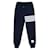 Thom Browne Pantaloni in jersey loopback a righe La Prima Stripe Loopback Knit Nero