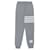 Thom Browne Pantaloni in cotone loopback a righe La Prima Marrone  - vista 1
