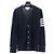 Thom Browne Four-Bar gestreifter Cardigan aus nachhaltiger Wolle