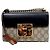 Padlock Gucci Bolso de hombro Black GG Supreme con cadena y candado