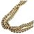Padlock Gucci Bolso de hombro Black GG Supreme con cadena y candado - vista 10