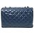 Chanel Bolso Classic One Flap Large Navy Azul - vista 3