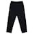 Gucci Interlocking Patch Cotton Pants Black