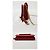Prada Bolsa Crossbody de Saffiano com Aba e Corrente - vista 4