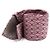 Hermès Cravatta in seta rosa con ferro di cavallo - vista 2