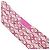Hermès Cravatta in seta rosa con ferro di cavallo - vista 5
