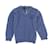 Fendi Strickpullover mit V-Ausschnitt für Babys Blau  - Ansicht 1