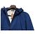 Loro Piana Cappotto con cappuccio in cashmere blu - vista 4