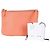 Céline Borsa a tracolla Trio in pelle rosa Medium